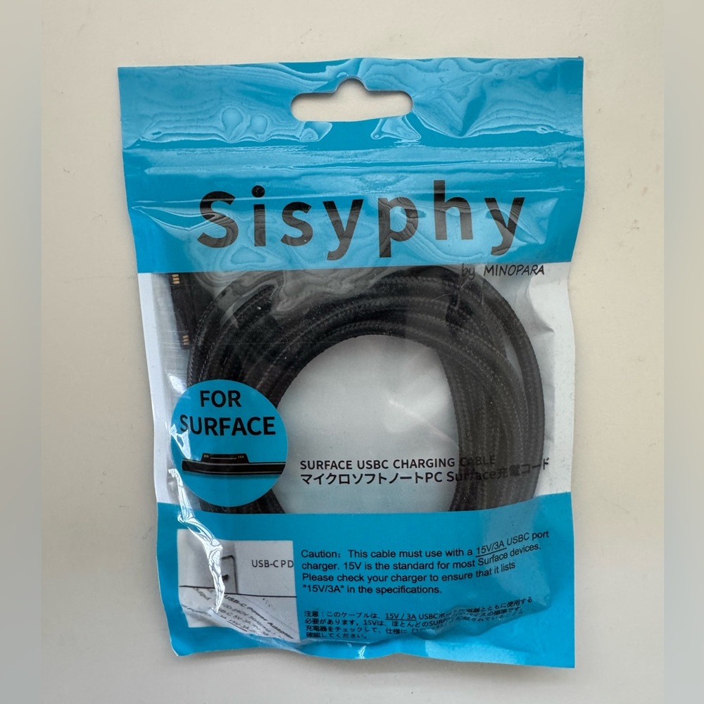USB-C Charging Cable for Surface